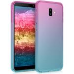 Roze Siliconen kwmobile Samsung Galaxy J6 Hoesjes 