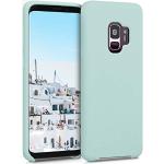 Turquoise Siliconen kwmobile Samsung Galaxy S9 Hoesjes 