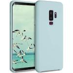 Licht-turquoise Siliconen kwmobile Samsung Galaxy S9 Plus Hoesjes 