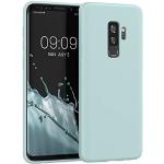 Licht-turquoise Siliconen kwmobile Samsung Galaxy S9 Plus Hoesjes 