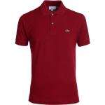 Bordeaux-rode Lacoste Classic Poloshirts  in maat M in de Sale voor Heren 