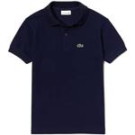 Marine-blauwe Lacoste Kinder polo T-shirts voor Jongens 