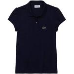Marine-blauwe Lacoste Kinder polo T-shirts voor Meisjes 