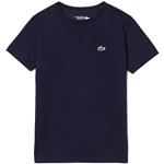 Marine-blauwe Lacoste Kinder sport T-shirts voor Jongens 