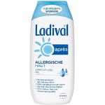 Crèmewitte Siliconenvrije Ladival Hydraterende Bodylotions voor uw gezicht voor een vette huid Gel 
