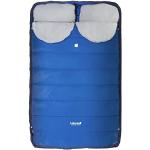 Lafuma - Nunavüt Double - 2 persoons slaapzak - gerecycled en waterafstotend polyester isolatie - Comfort Temperatuur 7 ° C - Blauw
