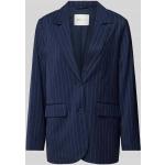 Marine-blauwe Polyester Tom Tailor Denim Lange blazers  in maat S voor Dames 