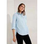 Klassieke Blauwe CECIL Gestreepte Lange blouses  in maat XXL voor Dames 