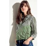 Groene CECIL Ademende Gestreepte Lange blouses  in maat XXL voor Dames 