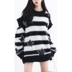 Streetwear Roze Fluffy truien  voor de Herfst  in maat XL voor Dames 