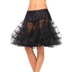 Zwarte Polyamide Leg Avenue Petticoats  in maat XL voor Dames 