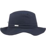 Donkerblauwe Handwas SEEBERGER Bucket hats  in Onesize voor Dames 