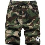Leger Camouflage Kinder cargo shorts voor Jongens 