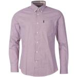 Smart Casual Roze Barbour Gingham Casual overhemden  voor de Zomer button down  in maat L in de Sale voor Heren 