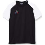 Le coq Sportif N°8 Match MC shirt met korte mouwen voor kinderen, zwart/New Optical White, 6A