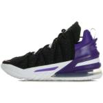 Streetwear Zwarte Nike LeBron XVIII LeBron James Metallic Hoge sneakers  in 40 voor Heren 
