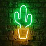 Retro Groene Groenovatie Wandlampen met motief van Cactus in de Sale 