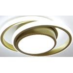 Moderne Gouden Acryl Dimbare Ronde plafondlampen Rond 28 cm 