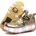 Polyurethaan Rolwiel LED sneakers & Lichtgevende Sneakers  in maat 35 met Hakhoogte tot 3cm voor Meisjes 