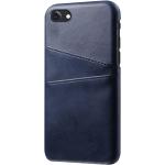 Donkerblauwe Polycarbonaat iPhone 7 hoesjes type: Wallet Case 