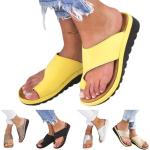 Gouden Sleehak sandalen Sleehakken met Instap voor Dames 