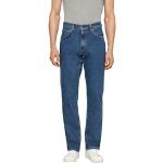 Blauwe LEE Brooklyn Straight jeans  breedte W30 in de Sale voor Heren 
