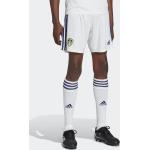 Witte adidas Leeds United F.C. Voetbalshorts  in maat XL voor Heren 