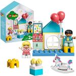 LEGO 10925 DUPLO Town Speelkamer, Poppenhuis met Grote Bouwstenen, Educatief Speelgoed voor Peuters van 2 Jaar en Ouder