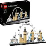 LEGO 21034 Architecture Londen Skyline Collectie Set met London Eye, Big Ben en Tower Bridge Modellen, Decoratie voor Huis of Kantoor, Cadeau-Idee