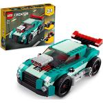 LEGO Creator 3in1 Straatracer, Set met 3 Bouwopties: Muscle Car, Hot Rod of Raceauto, Voertuigen Speelgoed voor Kinderen, Creatief Cadeau voor Jongens en Meisjes 31127
