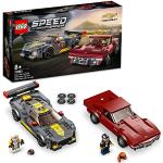LEGO 76903 Speed Champions Chevrolet Corvette C8.R racewagen en 1969 Chevrolet Corvette Raceauto's, Constructie Speelgoed