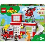 LEGO DUPLO Brandweerkazerne & Helikopter Speelset - 10970