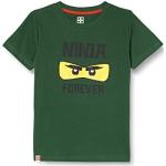 Donkergroene Lego Ninjago Kinder T-shirts met opdruk  in maat 92 voor Jongens 