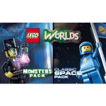 Lego Worlds Classic Space Pack and Monsters Pack (Xbox ONE / Xbox Series X S)