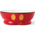Lenox Mickey Mouse Pet Bowl, 1.57, Rood