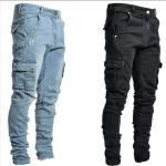 Casual Multicolored Cargo jeans  voor de Lente  in maat XXL voor Heren 