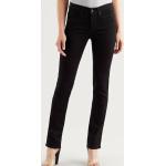 Flared Zwarte Polyester High waist LEVI´S Hoge taille jeans  lengte L34  breedte W28 voor Dames 