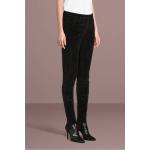 Flared Zwarte Corduroy High waist LEVI´S Hoge taille jeans  lengte L32  breedte W26 voor Dames 