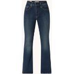 Donkerblauwe High waist LEVI´S Hoge taille jeans 
