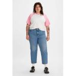Flared Donkerblauwe High waist LEVI´S 501 Hoge taille jeans  in maat 3XL voor Dames 