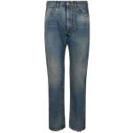 Klassieke Lichtblauwe Maison Margiela Low waist jeans in de Sale voor Heren 