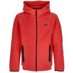 Streetwear Rode Fleece Nike Tech Fleece winddichte Windbreakers & Windstoppers  in maat XL voor Heren 
