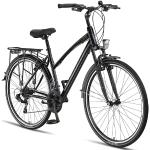 Multicolored Hybride fietsen  in 28 inch  met 21 versnellingen met motief van Fiets Sustainable voor Dames 