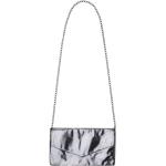 Zilveren Polyester Metallic Crossover tassen voor Dames 