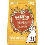 Lily's Kitchen Kipbraadpan Compleet droog kattenvoer voor volwassenen (2 kg) (verpakking kan variëren)
