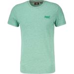 Limegroene Superdry T-shirts  in maat 3XL voor Heren 