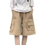 Casual Kaki Cargo shorts  in maat XL voor Dames 