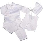 Witte Kanten Kinderoverhemden met lange mouw voor Babies 