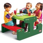 Little Tikes Junior Picknicktafel Biedt Plaats Aan 4 Personen - voor Huiswerk, Projecten en om te Spelen - Evergreen
