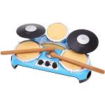 Little Tikes My Real Jam Drum Set - Speelgoed Drums met Drumstokken & tas - vier speelmodi, volume knop, Bluetooth verbinding - Moedigd verbeelding & creatief spelen aan - Voor kinderen van 3+ jaar